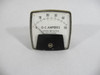 General Electric L542-ECNT Panel Meter 0-50 D-C Amperes USED