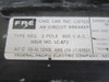 Federal Pioneer NEG311015 Circuit Breaker 20A 3 Pole 600VAC USED