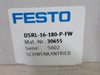 Festo 30655 DSRL-16-180-P-FW Semi-Rotary Drive 180DEG 16mm Dia 8BAR 2Nm ! NEW !