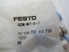 Festo 153321 QSM-M7-6-I Straight Push-In Fitting 6mm x M7 10-Pack ! NWB !