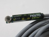 Festo 525911 SMT-8F-PO-24V-K7,5-OE Proximity Switch 10-30VDC 100mA USED