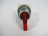 Square D 9001-K54J1 Selector Switch 3 Position Operator Only Red USED