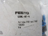 Festo QSML-M7-6 186353 Push-In L-Fitting M7 For 6mm Tubing Lot of 7 ! NWB !