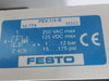 Festo LFR-M2-G1/4-C10RG Filter Regulator Assembly 10 bar NO GAUGE USED