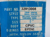 Hytek 32913008 True Union Ball Valve 3/4" CPVC Body EPDM O-Rings ! NEW !