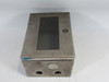 Hoffman L-WC201512SS6 Steel Metal Enclosure 199.9mmHx150mmWx120mmD USED