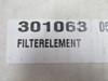 Internormen 301063 Replacement Filter 1-1/2"ID 12-7/8" Length  NEW
