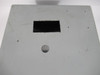 Hoffman A-1412CH Steel Enclosure 14"Hx12"Wx6"D *Missing Clips/Cut Outs* USED