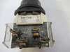 Allen-Bradley 800H-JR91KB7B Series F Selector Switch 2N/O 2N/C 3-Pos USED