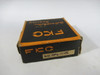 FKC LM67048 Trailer Hub Wheel Bearing Set 2.3280"ODx1.25"IDx.66"W ! NEW !