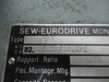 Sew-Eurodrive S70 Gear Reducer 55.35:1 6860lb-in USED