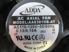 ADDA AA8381HB-AT AC Axial Fan 110-120VAC 0.13/0.10A 50/60Hz USED