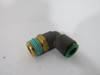 SMC KRL10-03S Male Elbow Connector 3/8" Thread USED