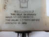 Magnecraft W211ACPSOX-7 Time Delay Relay 1.0-180Sec 100-130VAC 60Hz 10A USED