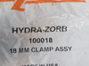 Hydra-Zorb 100018 Cushion Clamp Assembly 18mm OD Tube ! NWB !