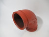 Victaulic 210694 3"/88.9mm No. 10 90 DEG Elbow Grooved Pipe Fitting USED