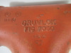 Gruvlok 0390016889 4"/114.3mm No. 20 FIG 7060 Tee Grooved Pipe Fitting USED