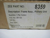 Zee Medical 8359 Primary Unit Frame Assembly White ! NEW !