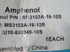 Amphenol 97-3102A-16-10S Female Circular Connector 3P 16-10 Insert NWB