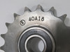 Dalton Gear 40A18 Idler Sprocket 5/8"ID 18T 40 Chain 1/2" Pitch USED