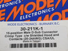 Mode Electronic 30-211K-1 15 Position Male D-Sub Connector 20-24AWG NWB