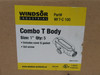 Windsor Industrial WI-T-C-100 Conduit Body W/Cover 1" Size T Type LOT OF 3 NEW