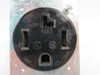 Pass & Seymour 3864 Power Outlet Receptacle 30A 125/250V 4W 3P USED
