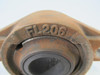 Graphalloy FL206 2 Bolt Flange Ball Bearing 30mm Cast Iron USED