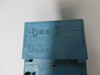 Finder 90.48 Blue Relay Socket 10A@250VAC 10A@380V 8-Pin USED