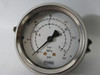 Fisher 12B5426X012 Pressure Gauge 0-30 psi 0-2 bar 2.5"Dial 3/8"NPT USED