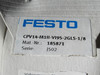 Festo 185871 CPV14-M1H-VI95-2GLS-1/8 Vacuum Generator 0.65W 21VDC ! NEW !