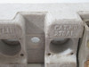 Etlin 270AL-2 Porcelain High Heat Terminal Block 70A 250V 2P *Cracks* USED