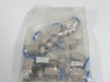 Festo 190643 QS-1/8-10 Push-in Fitting 10mm R1/8 Lot of 10 ! NWB !