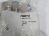 Festo 190643 QS-1/8-10 Push-in Fitting 10mm R1/8 Lot of 10 ! NWB !