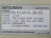 Mitsubishi FR-U120-0.2K-UL Inverter Drive MISSING COVERS & SHELF WEAR AS IS