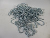 Thomas & Betts CI8905 Zinc Plated Steel "S" Hooks 90lbs Cap. Lot of 94 ! NEW !