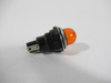 Industrial Devices 2800 5W 120V Pilot Light 17mm Diameter Amber USED