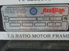 Grove Gear Flexaline SP.TM1262-2 Gear Reducer 7.5:1 Ratio 4.285HP Input USED