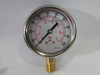 Generic MPG-1P-100-AN SS Liquid Filled Pressure Gauge 0-100 psi 0-7 bar ! NEW !