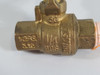 M.A Stewart and Sons B-3 Brass Ball Valve 1/4” 1/2 psi 150 WSP USED