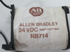 Allen-Bradley NB714 Contactor Coil 24VDC USED