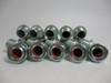 Nesco 1/2 NPT 90-deg EMT Coupling Orange Lot of 10 USED