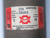 Brush 350KS HRC Fuse Class H 350A 600VAC USED