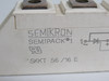 Semikron SKKT56/16E Ceramic Module w/Thyristor & Free-Wheeling Diode USED