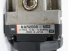 SMC NAR2000-N02G Pneumatic Pressure Regulator w/Gauge 0-160 psi 1/4" NPT USED