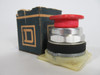 Square D 9001KR4R Mushroom Head Push Button Switch Red Operator Only ! NEW !
