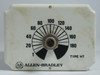 Allen-Bradley 700-HT12BA1 Time Delay Relay 120V 10A 8-Pin MISSING DIAL USED