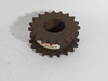 Martin DS50A19 Double Single Sprocket  2-3/4" B 2 Rows 19 Teeth 50C 5/8"P USED