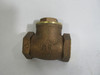 Generic Brass Swing Check Valve 1" 125 psi ! NOP !