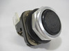 Allen-Bradley 800T-A2A Ser T Push Button Black Flush Head MISSING SCREWS USED